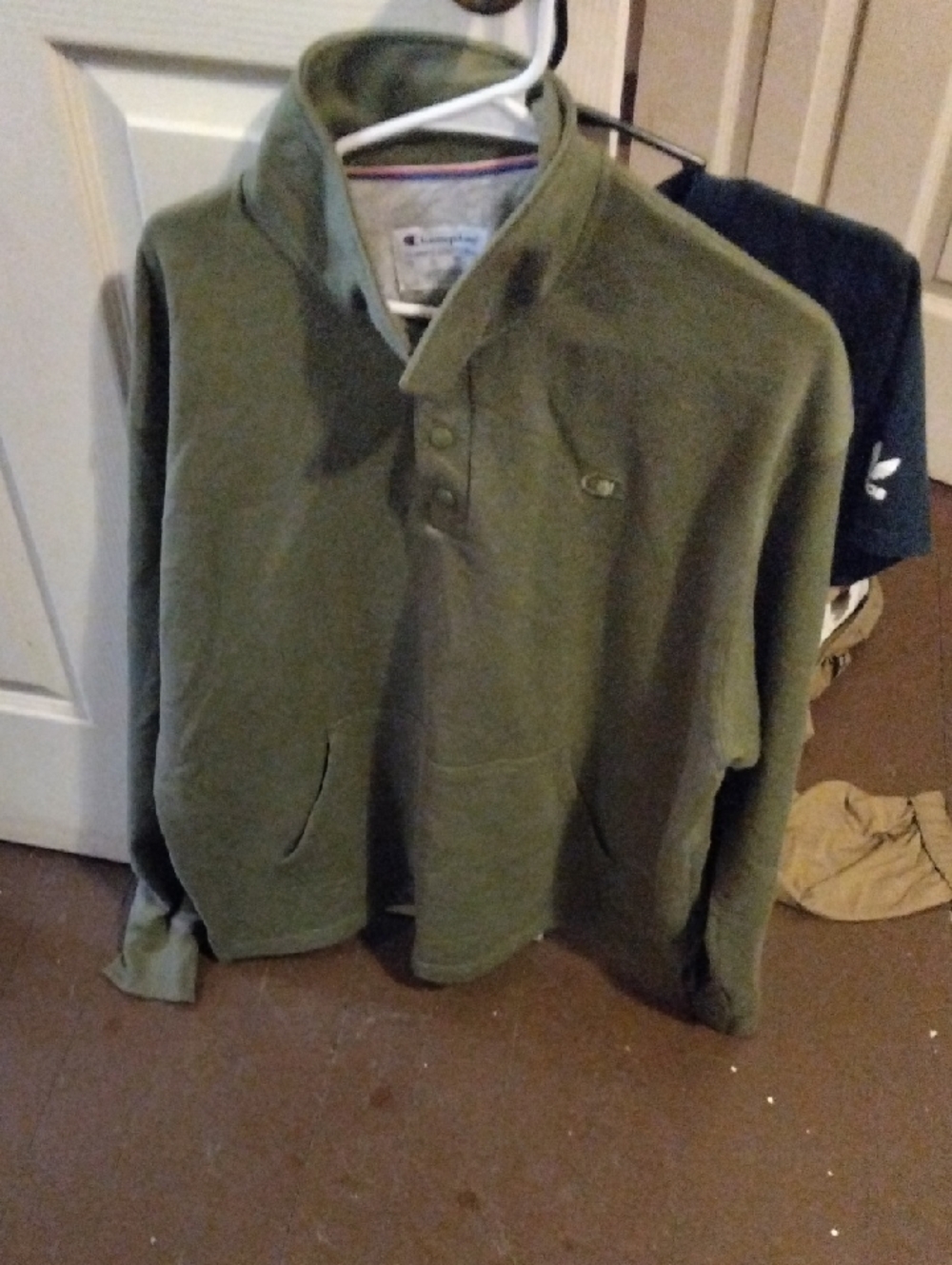 Champion Olive Green Lightweight Shirt Jacket